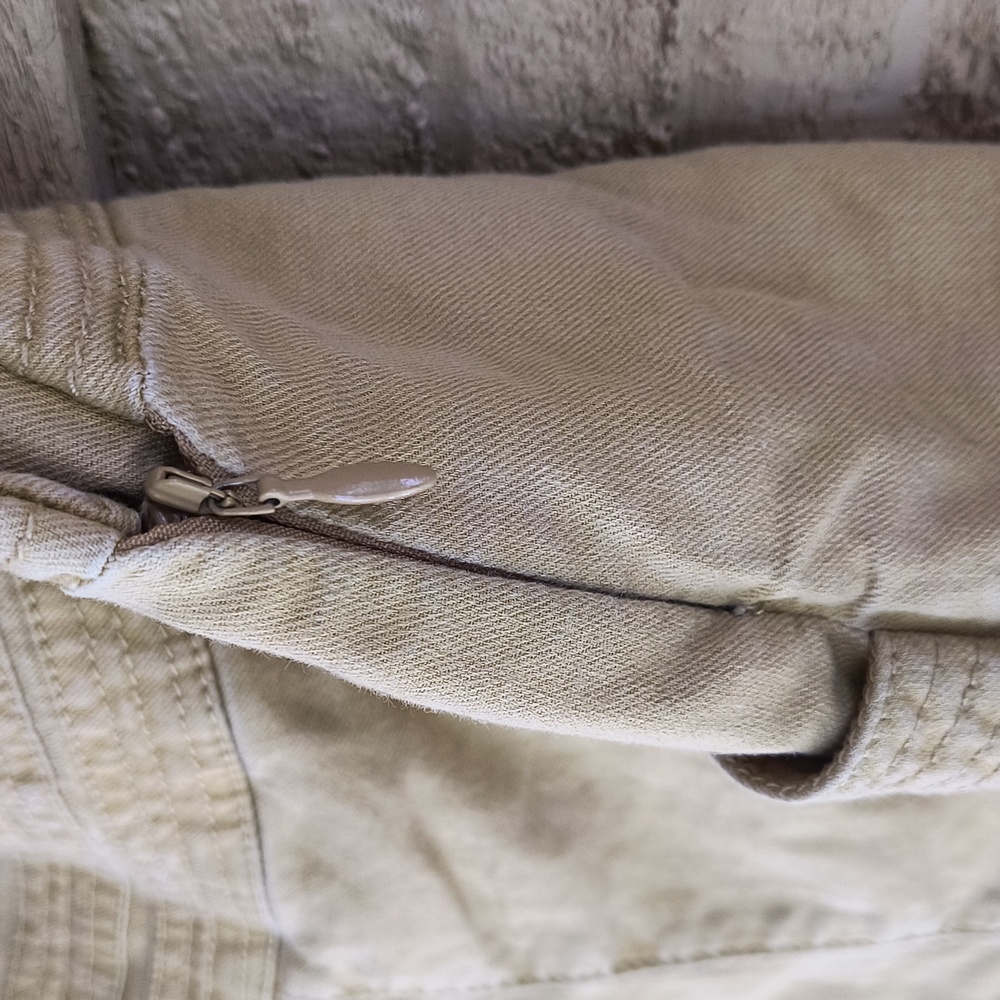 Anthropologie High Rise Boardwalk Shorts In Mustard - Picture 4 of 7